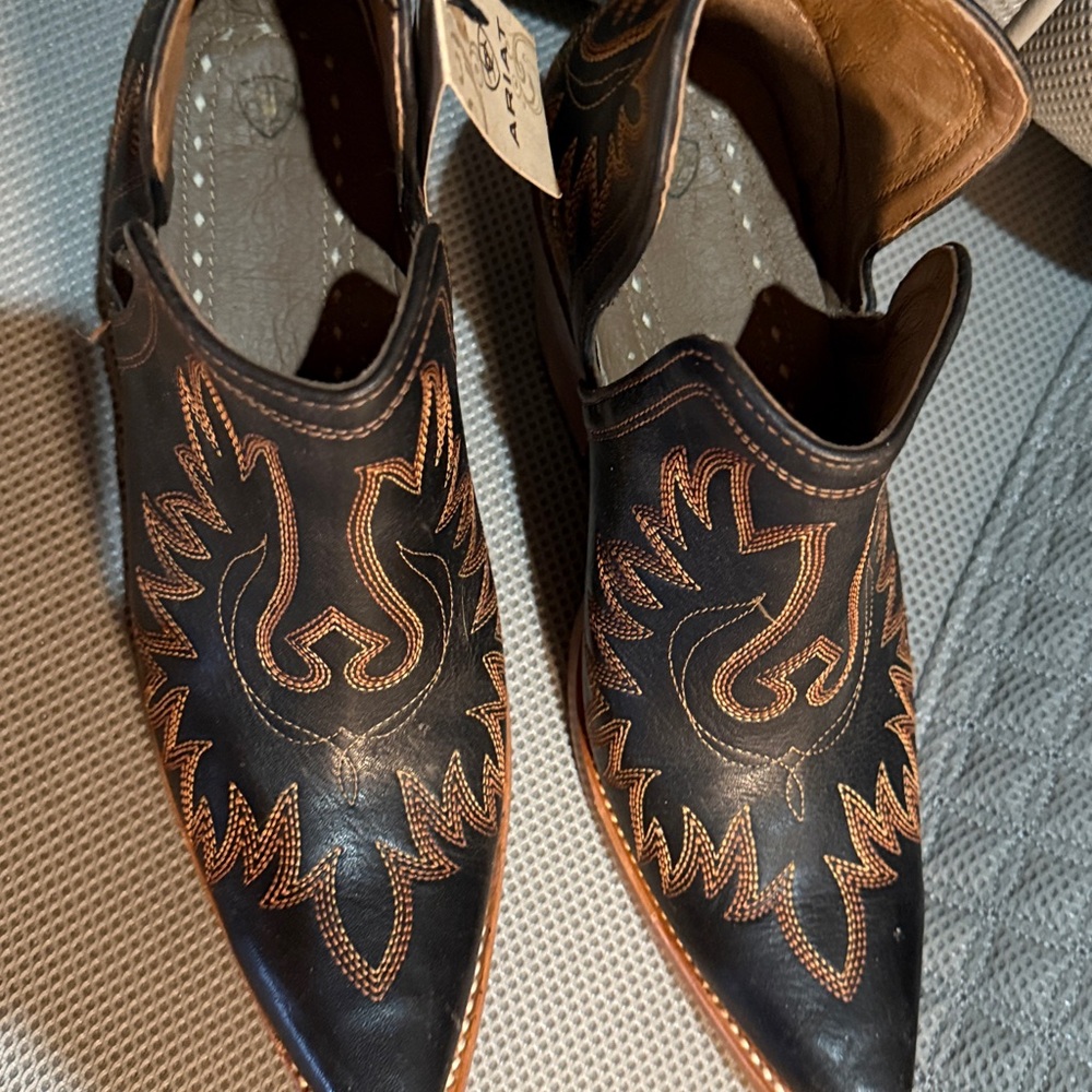 Ariat Dixon X Toe Western Boots size 10 NWT - Picture 4 of 10